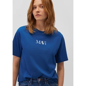 Mavi Logo Baskılı Lacivert Tişört 1611594-82625