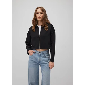 Fermuarlı Siyah Sweatshirt 1S10154-900
