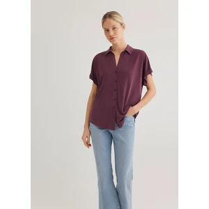 Lux Touch TENCEL TM Mor Modal Gömlek 168081-70664