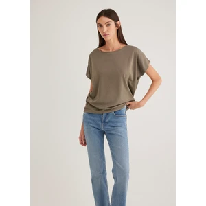 Lux Touch TENCEL TM Yeşil Modal Basic Tişört 167245-86961