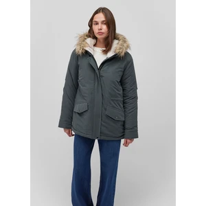 Kapüşonlu Yeşil Parka 1110533-71598