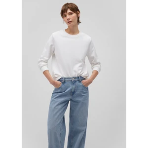 Bisiklet Yaka Beyaz Sweatshirt1S10183-80194