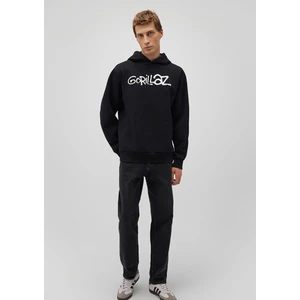 Gorillaz Baskılı Siyah Sweatshirt 0S10181-900