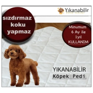 Mishcamama Yıkanabilir Köpek Çiş Pedi,+ödül kemirme çubuğu hediyeli köpek pedi, köpek çiş pedi minimum 6 ay ile  1 yıl kullanım