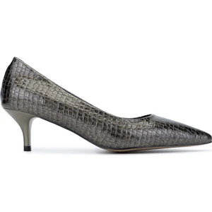 Tamer Tanca Kadın  Antrasit Stiletto Ayakkabı 886 01 Bn Ayk SK24-25 Antrasıt Fsly Bsk
