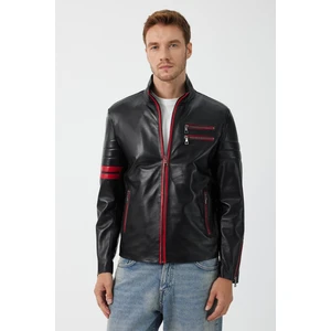 Valentino Siyah Deri Mont