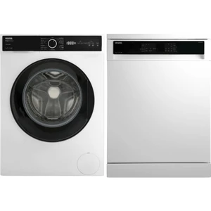 2'li Beyaz Eşya Seti (Cmı 97302 Çamaşır + Bm 5312 Bulaşık)