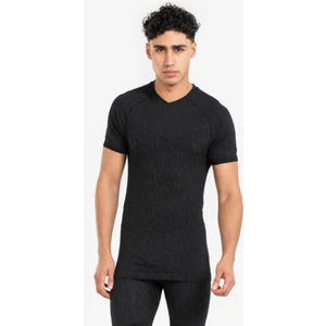 Kipsta Yetişkin Kısa Kollu Termal Üst İçlik - Siyah - Keepdry