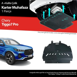 Chery Tiggo 7 Pro Çelik Karter Muhafaza Koruma 2022 Üzeri