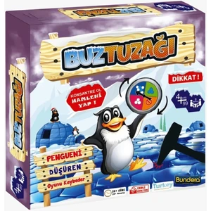Penguen Buz Kalesi Buz Kırma Oyunu Buz Tuzağı Zeka ve Strateji Oyunu Penguen Düşürme Oyunu V2