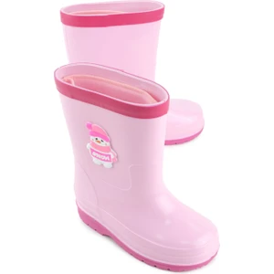 Kız Çocuk Kışlık Içinde Çıkarılabilir Ek Çoraplı Su Geçirmez Yağmur Bot Çizme