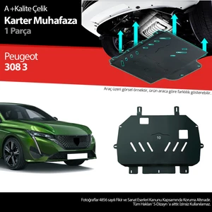 Peugeot 308 Çelik Karter Muhafaza Koruma 2021 Üzeri