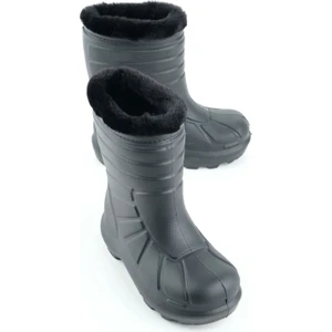 Erkek Çocuk Kışlık Eva Içi Sıcak Astarlı Rahat Taban Yağmur Bot Çizme