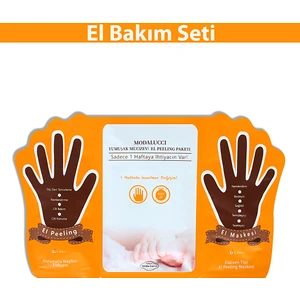 Yumuşak Mucizevi Soyulan El Peeling Maskesi