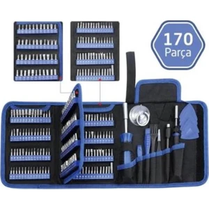 Nusrat Bilişim Uf-Tools 8000170 Hassas Bits Uçlu 170 Parça Tamir Seti Çantalı