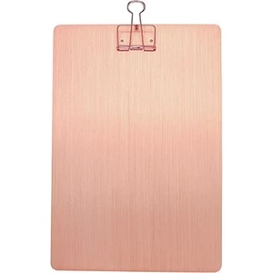 Kayigo Tiny Alüminyum A4 Clipboard Rose Rose