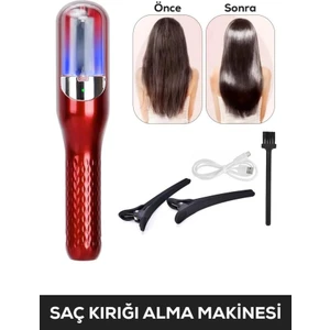 Kablosuz Saç Kırığı Alma Makinesi - Saç Kesme Aleti (Type-C Şarjlı)