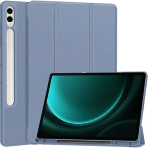 Shin-Wo Samsung Galaxy Tab S9 Fe Plus Folio Kılıf Çok Açılı Standlı Ince Hafif Koruyucu Kapak (Yurt Dışından)