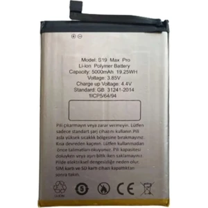 Reeder S19 Max Pro Uyumlu 5000 Mah Batarya