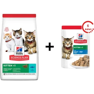 Kitten Ton Balıklı Yavru Kedi Maması 7 kg + 6 Adet Hill's Gravy Balıklı Yavru Kedi Konservesi 85 gr