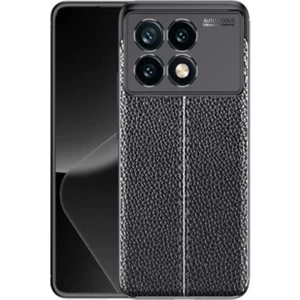 Xiaomi Poco X6 Pro Kılıf Niss Deri Görünümlü Silikon