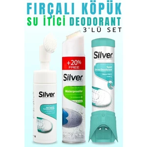 Su İtici Sprey + Unisex Deodorant + Fırçalı Köpük 3'lü Set