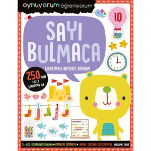 Oynuyorum Öğreniyorum – Sayı Bulmaca / Çıkartmalı Aktivite Kitabım