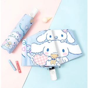 Otomatik Katlanır Karikatür Çocuk Şemsiyesi (Yurt Dışından)