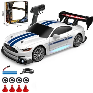 Mocho1:24 Dört Tekerlekten Çekişli Drift Uzaktan Kumandalı Yarış Rc Uzaktan Kumandalı Araba Çocuk Oyuncağı (Yurt Dışından)