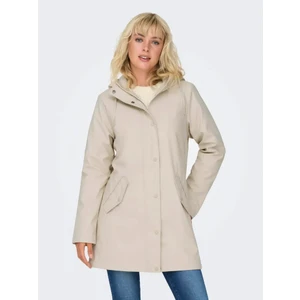 ONLSALLY RAINCOAT OTW NOO Bej Kadın Mont