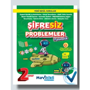 Mavitikli Yayınları 2. Sınıf Şifresiz Problemler Soru Bankası