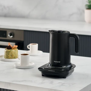Pottoman Plus 1889H 5 Fincan Kapasiteli Otomatik Türk Kahve Makinesi, Mini Kettle ve Süt Isıtıcı 3 in 1