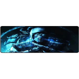 ALKESE 70X30 cm Subzero Desenli Dikişli Kaydırmaz Tabanlı Oyuncu Mouse Pad