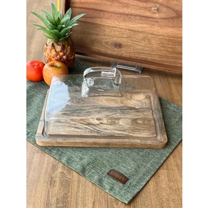 Madera Dikdörtgen Saklama Fanusu