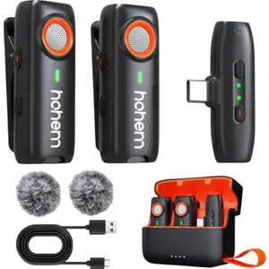 MIC-01 Wireless 2 Kişilik Yaka Mikrofonu