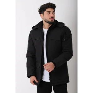 Içi Kürklü Torba Cepli Spor Likra Kumaş Mont Pldp 2988_50410