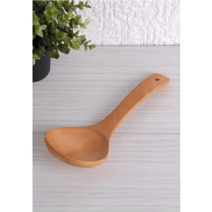 Bambu Ahşap Tahta Kaşık Yemek Karıştırma Kaşığı 28 cm
