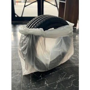 Lastik Saklama Poşeti 100X110Cm Baskısız 20 Adet