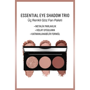 Bobbi Brown Essential Eye Shadow Palette - Üç Renkli Göz Farı Paleti - Sunrise 6g