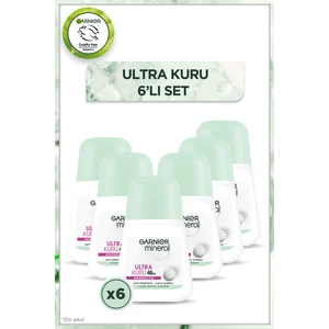 6'lı Mineral Ultra Kuru Roll-On Deodorant Seti