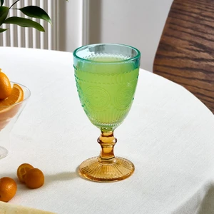 Sunflower Kadeh Bardağı 314 ml Mavi Sarı