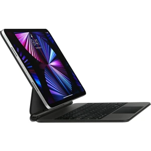 Apple iPad Pro 11 Inc 3. Nesil (2021) Bluetoothlu Touchpadli Manyetik Kapaklı Magic Ingilizce Q Keyboard A2377 A2459 A2301
