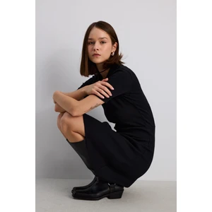 Polo Yaka Fitilli Elbise