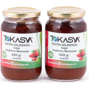 Doğal Kuşburnu Marmelatı 420 G (2 Li Kavanoz)