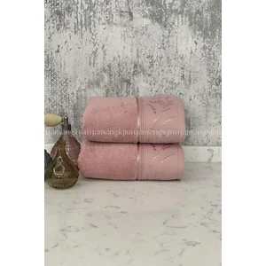 Ditsy El-Yüz Havlusu 2 Adet-Pembe