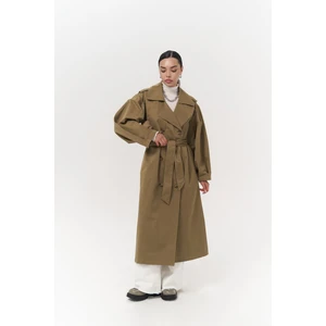 Mai Collection Aubree Haki Oversize Trençkot