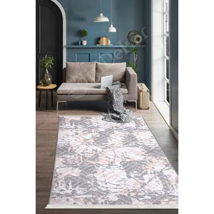 Halı Gri3  Karo Yıkanabilir Saçaklı Kesme Ince Yolluk Kilim Salon Halısı Modelleri