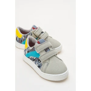 Erkek Çocuk Gri Sneaker Ayakkabı