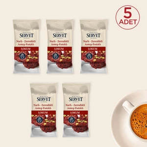 Bercekız Servet Şekerleme Narlı Zereshkli Antep Fıstıklı Lokum 5'li Paket