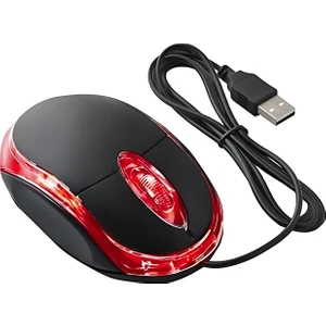 USB Kablolu Işıklı Optik Mause PL-1076